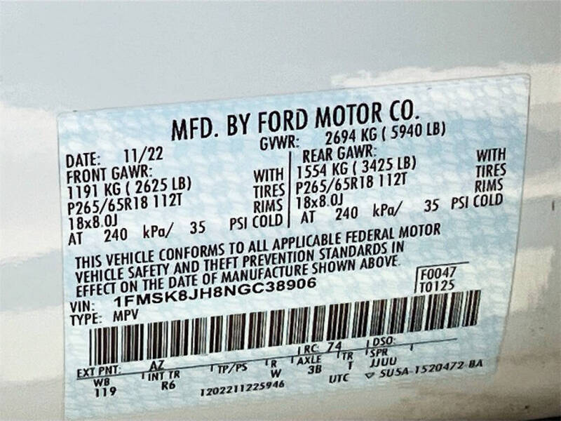 2022 Ford Explorer Timberline