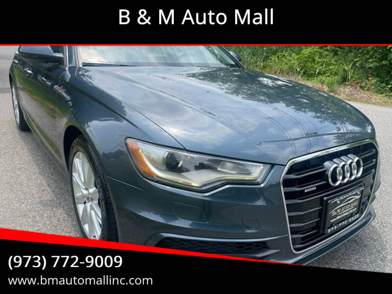 2015 Audi A6 for sale at B & M Auto Mall in Clifton NJ
