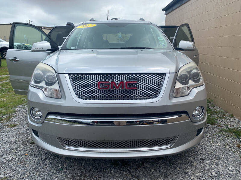 2012 GMC Acadia for sale at Bobby Lafleur Auto Sales in Lake Charles LA