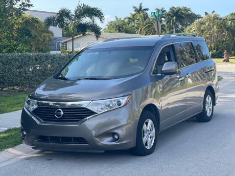 2017 Nissan Quest for sale at L G AUTO SALES in Boynton Beach FL