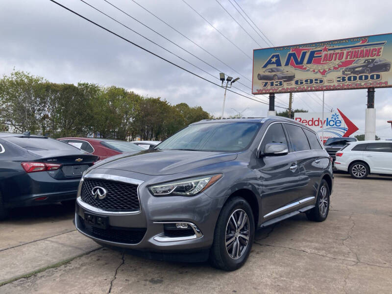 2019 Infiniti QX60 for sale at ANF AUTO FINANCE in Houston TX