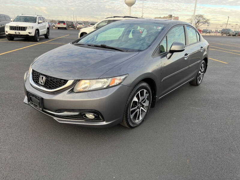 2013 Honda Civic for sale at AUTOSAVIN in Elmhurst IL