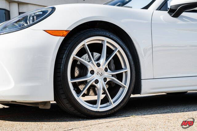 2017 Porsche 718 Boxster