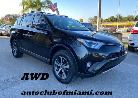 2016 Toyota RAV4 for sale at AUTO CLUB OF MIAMI, INC in Miami FL