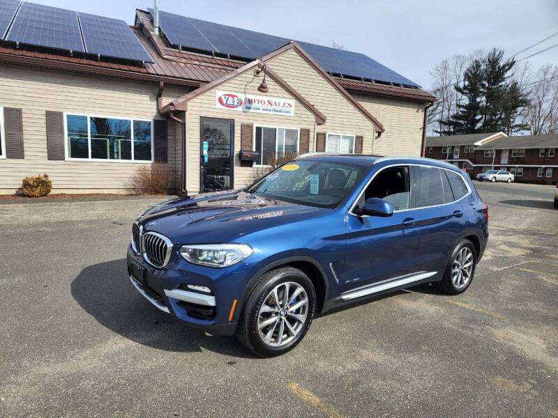 2018 BMW X3 for sale at V & F Auto Sales in Agawam MA