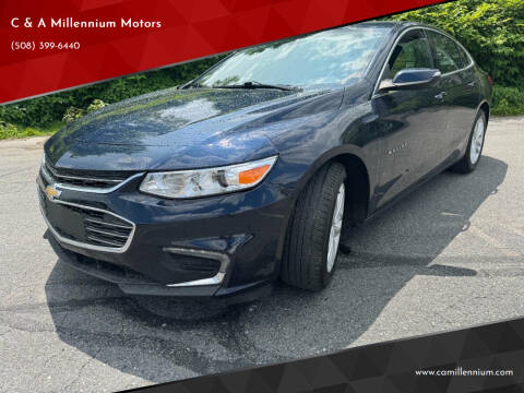 2016 Chevrolet Malibu for sale at C & A Millennium Motors in Attleboro MA