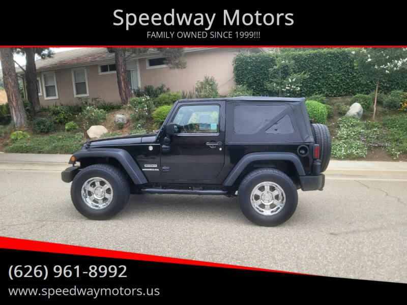 2012 Jeep Wrangler for sale at Speedway Motors in Glendora CA