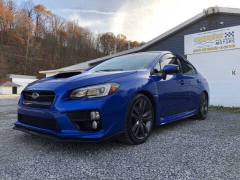 2016 Subaru WRX for sale at Creekside PreOwned Motors LLC in Morgantown WV