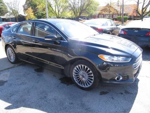 2014 Ford Fusion for sale at St. Mary Auto Sales in Hilliard OH