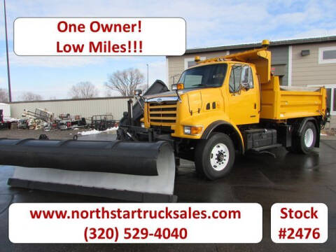 2000 Sterling L7500 Plow/Dump Truck with San