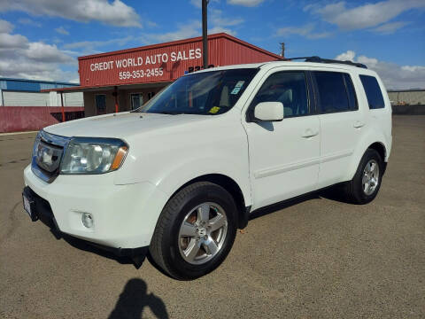 2010 Honda Pilot for sale at Credit World Auto Sales in Fresno CA