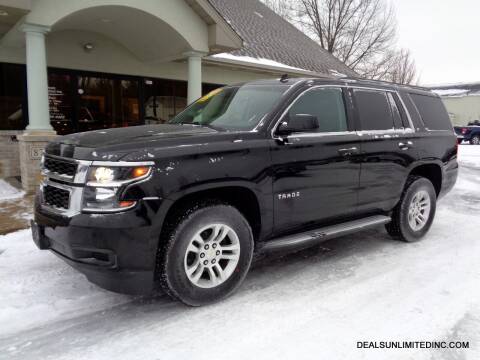 2015 Chevrolet Tahoe for sale at DEALS UNLIMITED INC in Portage MI