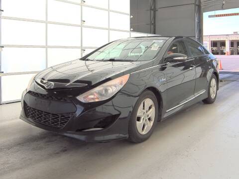 2012 Hyundai Sonata Hybrid for sale at Angelo's Auto Sales in Lowellville OH