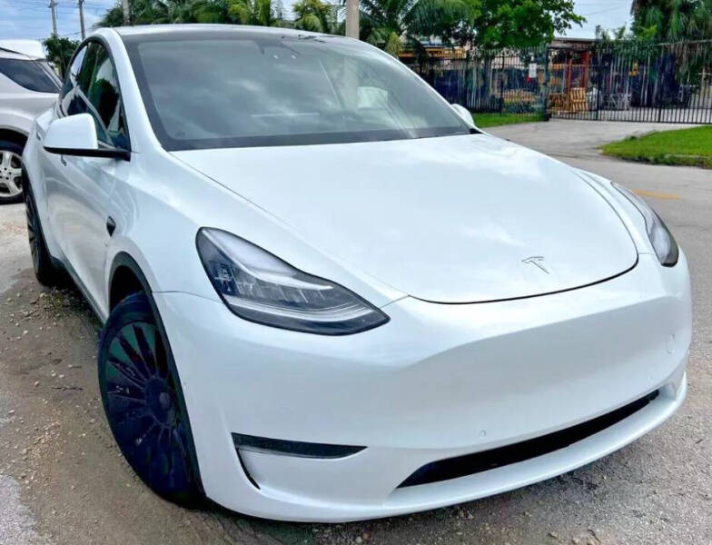 2021 Tesla Model Y for sale at Vice City Deals in North Miami Beach FL