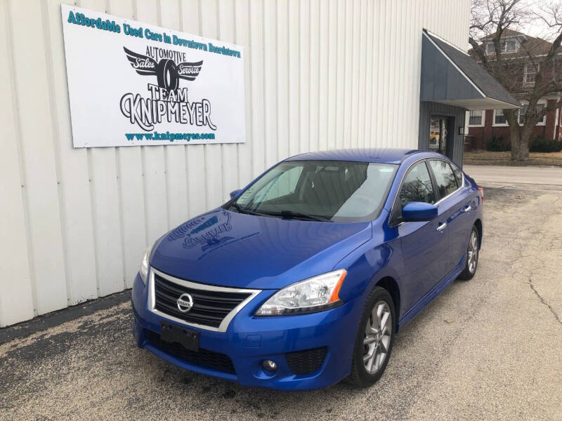 2013 Nissan Sentra for sale at Team Knipmeyer in Beardstown IL