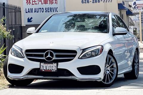 2015 Mercedes-Benz C-Class for sale at Fastrack Auto Inc in Rosemead CA