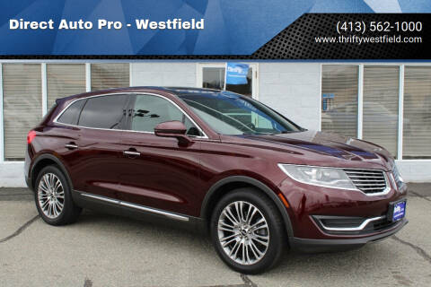 2017 Lincoln MKX for sale at Direct Auto Pro - Westfield in Westfield MA