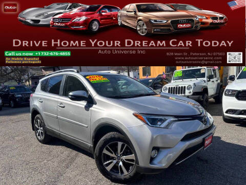 2018 Toyota RAV4 for sale at Auto Universe Inc in Paterson NJ