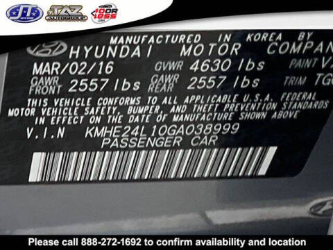 2016 Hyundai Sonata Hybrid SE