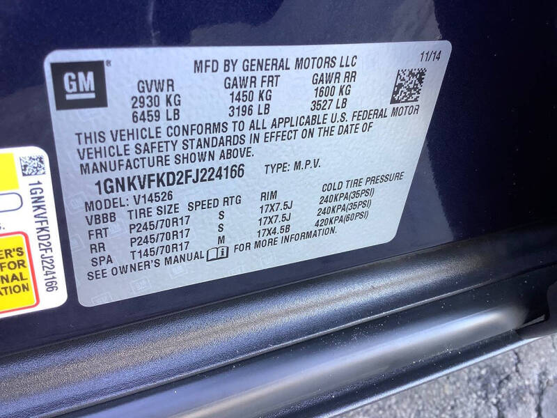2015 Chevrolet Traverse LS