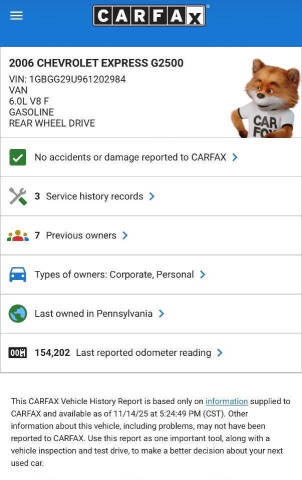 2006 Chevrolet Express