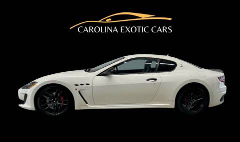 2013 Maserati GranTurismo for sale at Carolina Exotic Cars & Consignment Center in Raleigh NC