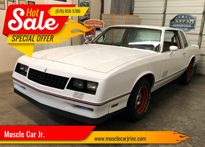 1985 Chevrolet Monte Carlo for sale at Muscle Car Jr. in Alpharetta GA