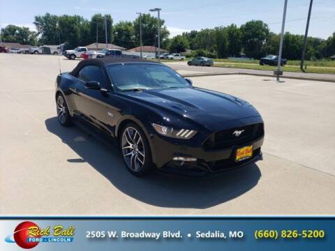 2015 Ford Mustang for sale at RICK BALL FORD in Sedalia MO
