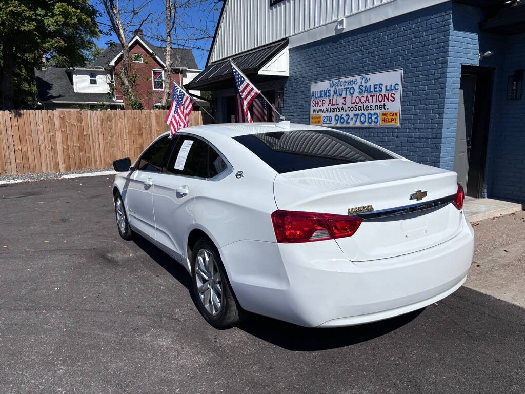 2016 Chevrolet Impala for sale at Michael Johnson @ Allens Auto Sales Hopkinsville in Hopkinsville, KY