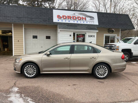 2016 Volkswagen Passat for sale at Gordon Auto Sales LLC in Sioux City IA