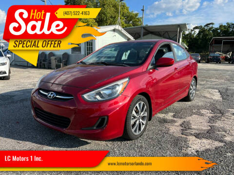 2017 Hyundai Accent for sale at LC Motors 1 Inc. in Orlando FL