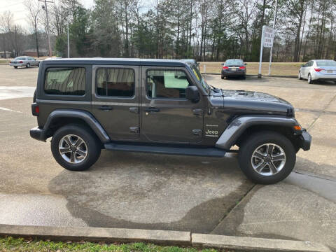 2020 Jeep Wrangler Unlimited for sale at ALLEN JONES USED CARS INC in Steens MS