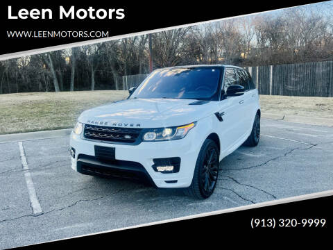 2016 Land Rover Range Rover Sport for sale at Leen Motors in Merriam KS