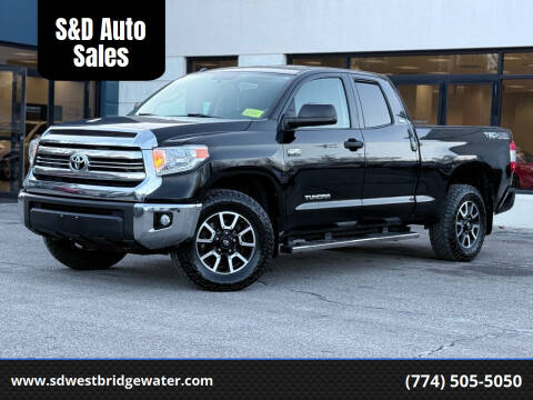 2017 Toyota Tundra for sale at S&D Auto Sales in West Bridgewater MA