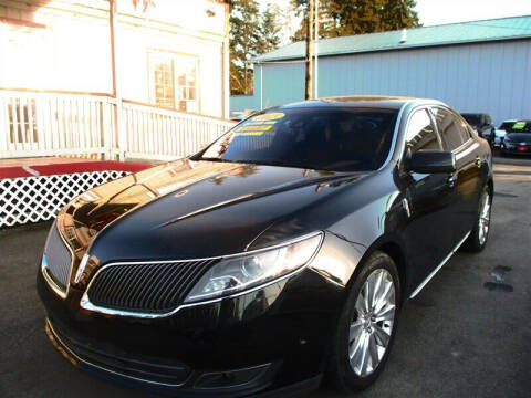 2015 Lincoln MKS for sale at GMA Of Everett in Everett WA