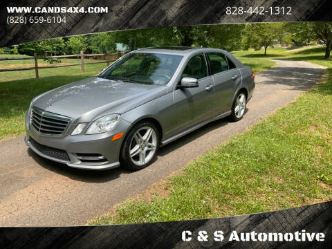 2013 Mercedes-Benz E-Class for sale at C & S Automotive in Nebo NC