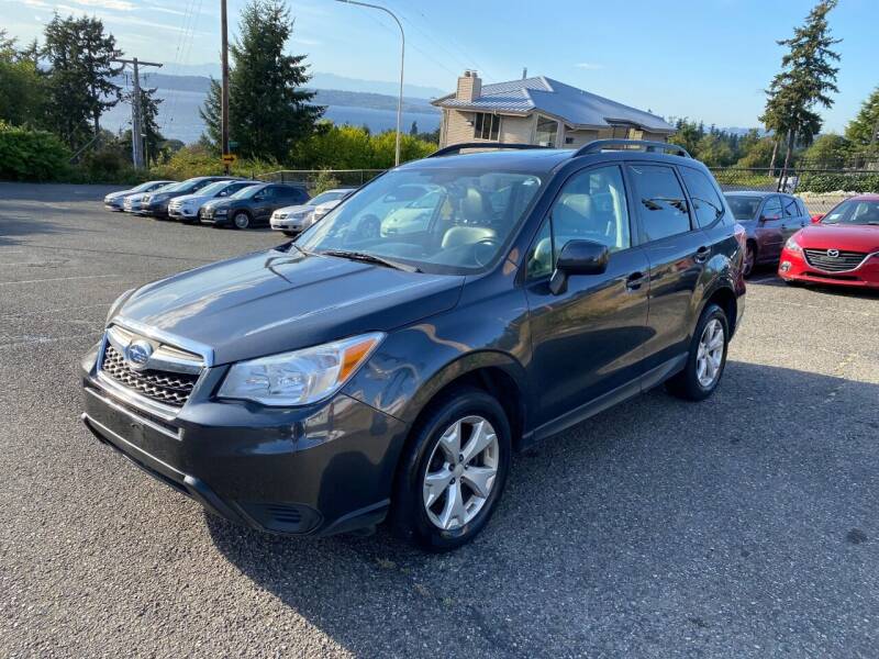 2015 Subaru Forester for sale at KARMA AUTO SALES in Federal Way WA