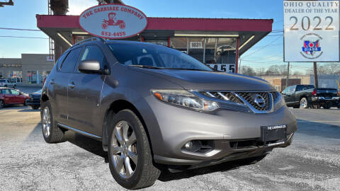 2012 Nissan Murano for sale at The Carriage Company in Lancaster OH
