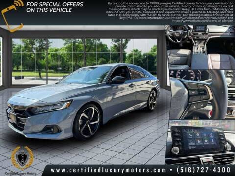2021 Honda Accord for sale at Certified Luxury Motors in Great Neck NY