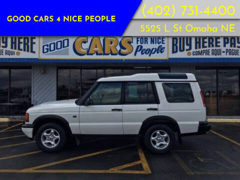 2000 Land Rover Discovery Series II for sale at Good Cars 4 Nice People in Omaha NE