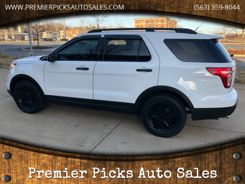 2013 Ford Explorer for sale at Premier Picks Auto Sales in Bettendorf IA