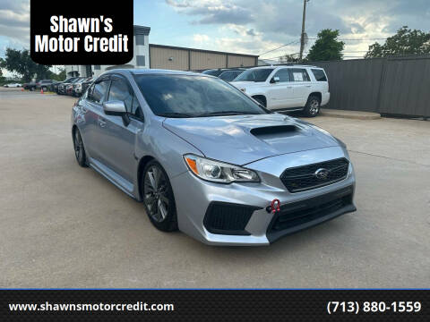 2021 Subaru WRX for sale at Shawn's Motor Credit in Houston TX