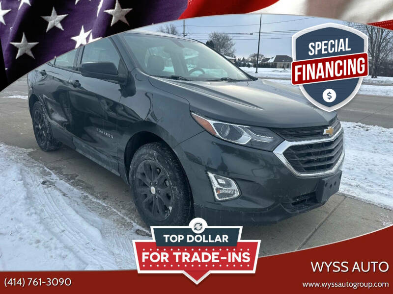 2018 Chevrolet Equinox for sale at Wyss Auto in Oak Creek WI