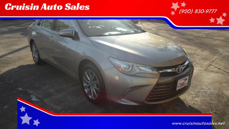 2015 Toyota Camry for sale at Cruisin Auto Sales in Appleton WI