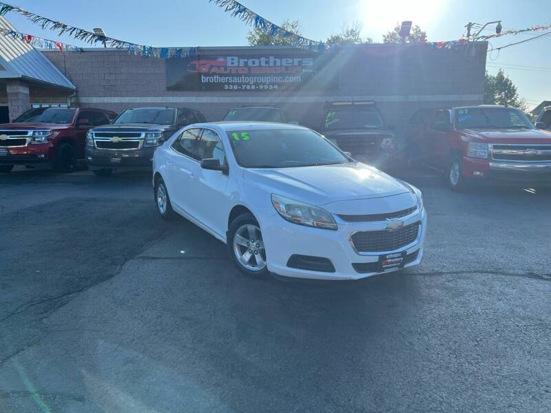 2015 Chevrolet Malibu for sale at Brothers Auto Group in Youngstown OH