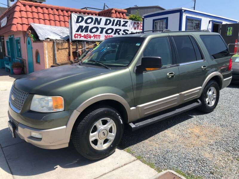 2003 Ford Expedition for sale at DON DIAZ MOTORS in San Diego CA