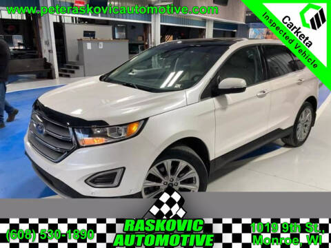 2018 Ford Edge for sale at RASKOVIC AUTOMOTIVE GROUP in Monroe WI