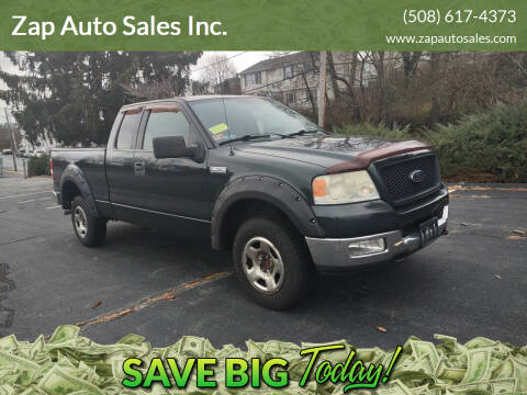 2005 Ford F-150 for sale at Zap Auto Sales Inc. in Fall River MA