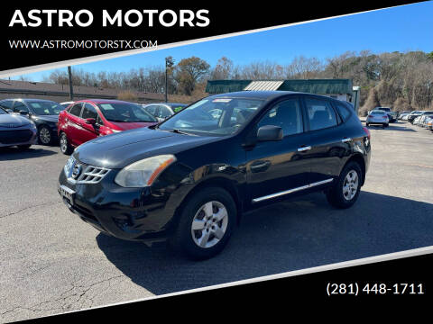 2013 Nissan Rogue for sale at ASTRO MOTORS in Houston TX