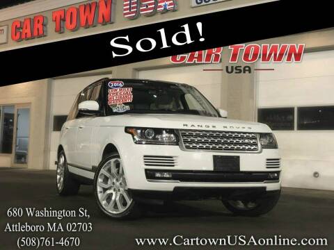 2016 Land Rover Range Rover for sale at Car Town USA in Attleboro MA